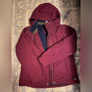 Land’s End | Squall Collection Deep Purple Winter Coat